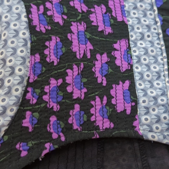 Multi color floral Free People mini dress size 4 - Picture 8 of 16